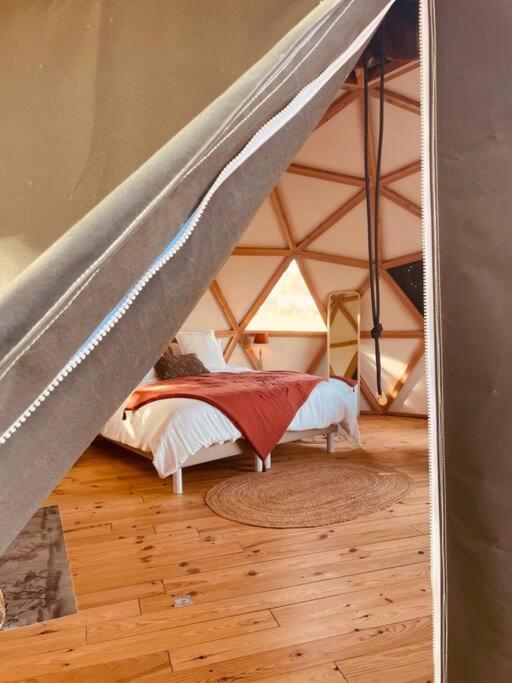 Dome Insolite Cedre Jacuzzi Et Petits Dejeuners Inclus Lagraulet-du-Gers Buitenkant foto