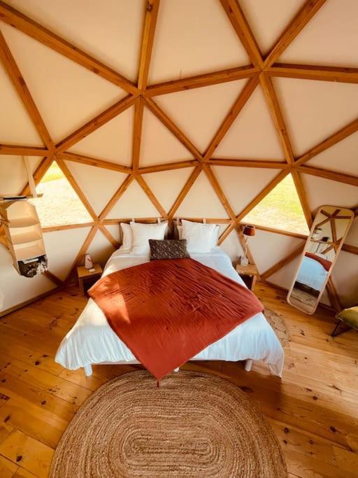 Dome Insolite Cedre Jacuzzi Et Petits Dejeuners Inclus Lagraulet-du-Gers Buitenkant foto