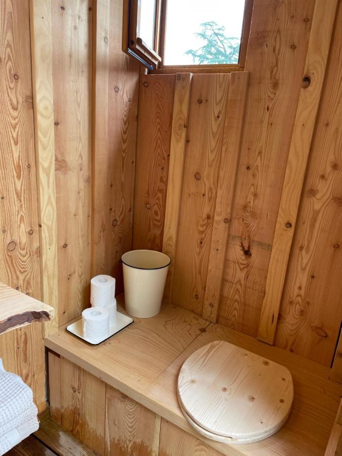Dome Insolite Cedre Jacuzzi Et Petits Dejeuners Inclus Lagraulet-du-Gers Buitenkant foto