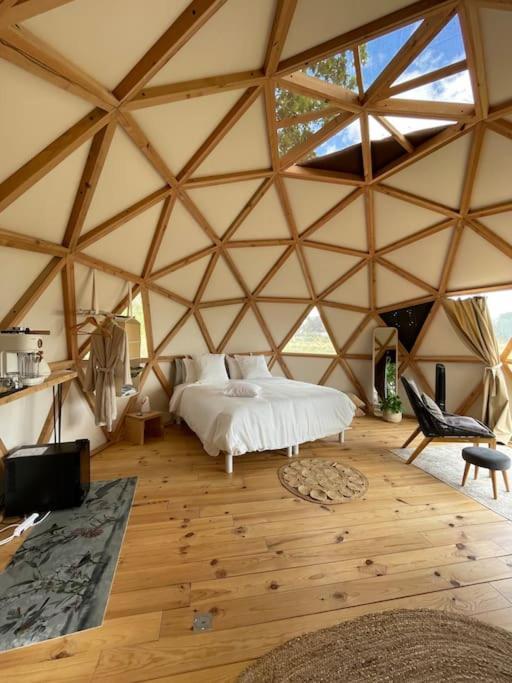 Dome Insolite Cedre Jacuzzi Et Petits Dejeuners Inclus Lagraulet-du-Gers Buitenkant foto