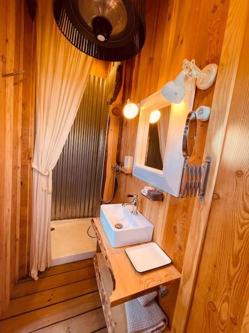 Dome Insolite Cedre Jacuzzi Et Petits Dejeuners Inclus Lagraulet-du-Gers Buitenkant foto