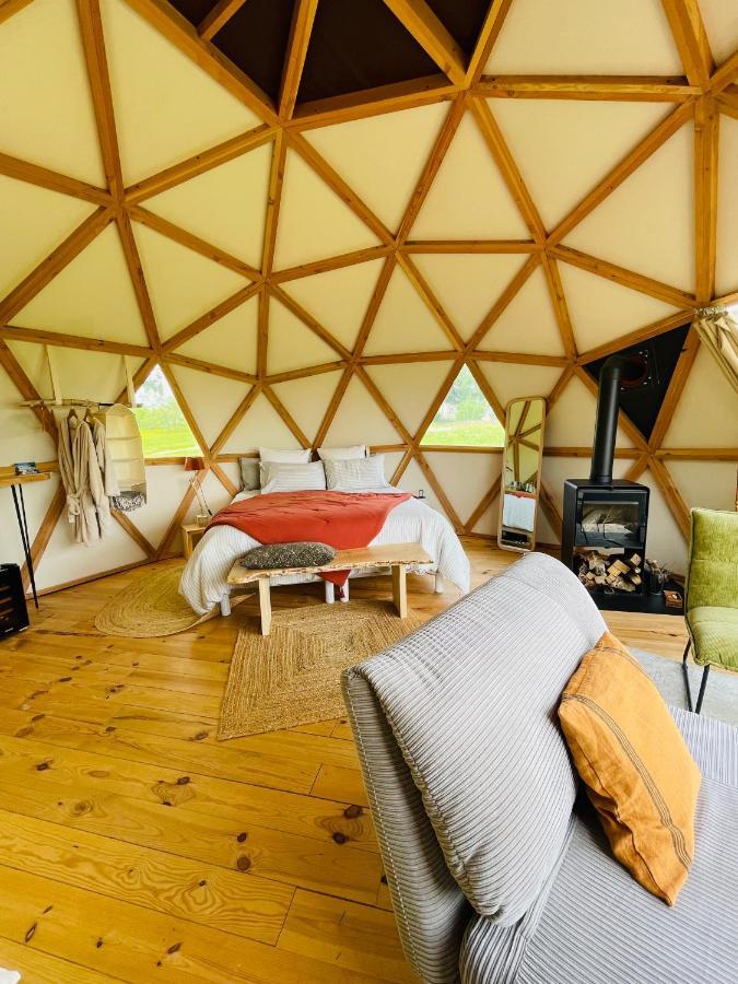 Dome Insolite Cedre Jacuzzi Et Petits Dejeuners Inclus Lagraulet-du-Gers Buitenkant foto